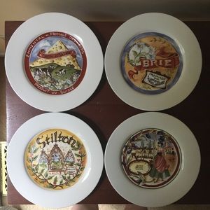 Restoration Hardware 7.5” Cheese/Appetizer Plates